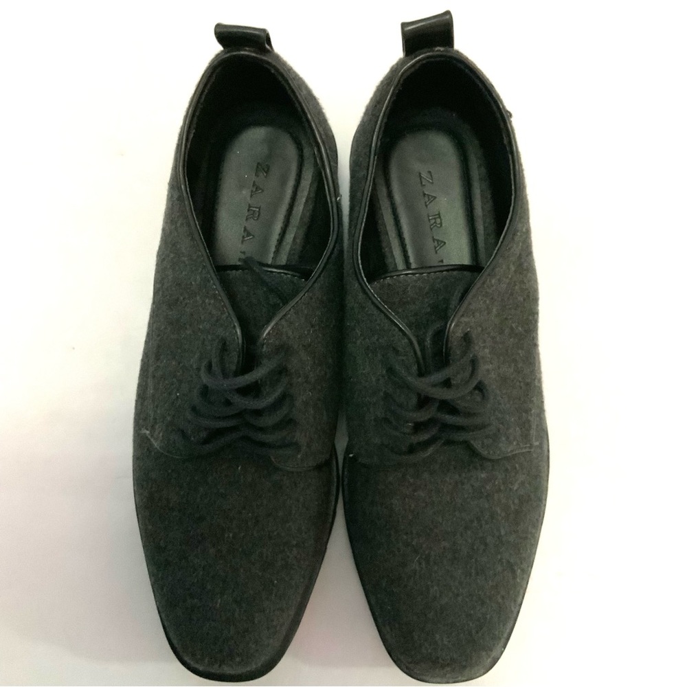 Zara Lug Sole Oxford Loafers